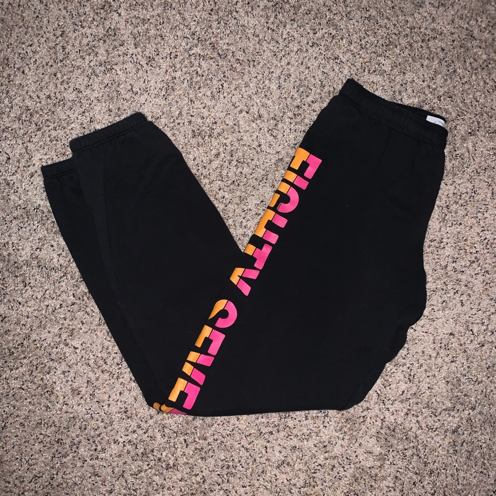 Aeropostale Sweatpants Spell Out Leg Detail